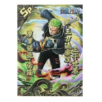 One Piece Roronoa Zoro SP 001 Thick Hit Foiled Trading Card