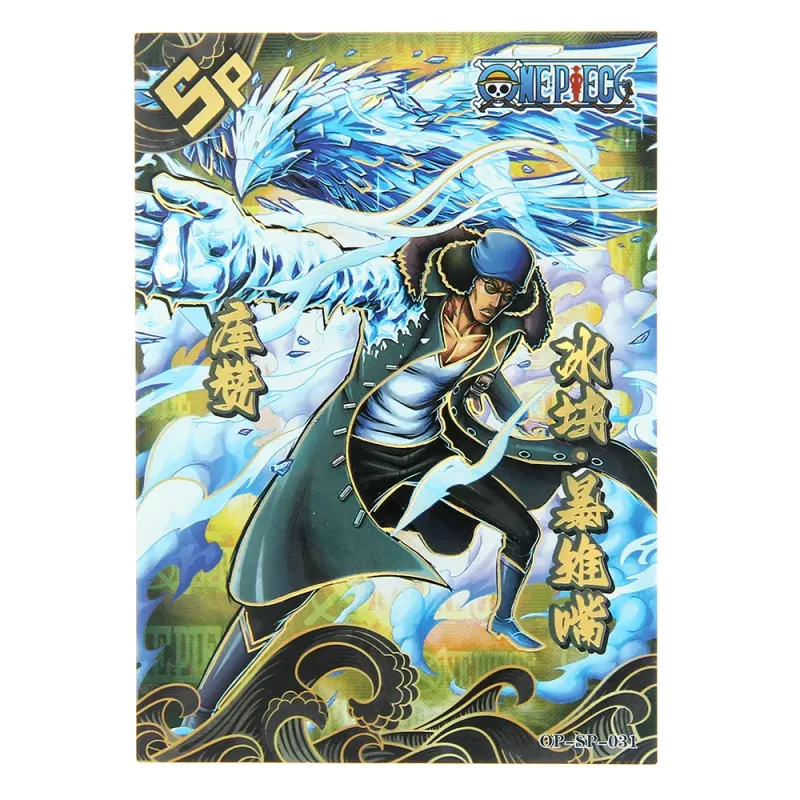 One Piece Kuzan Aokiji SP 031 Thick Hit Foiled Trading Card