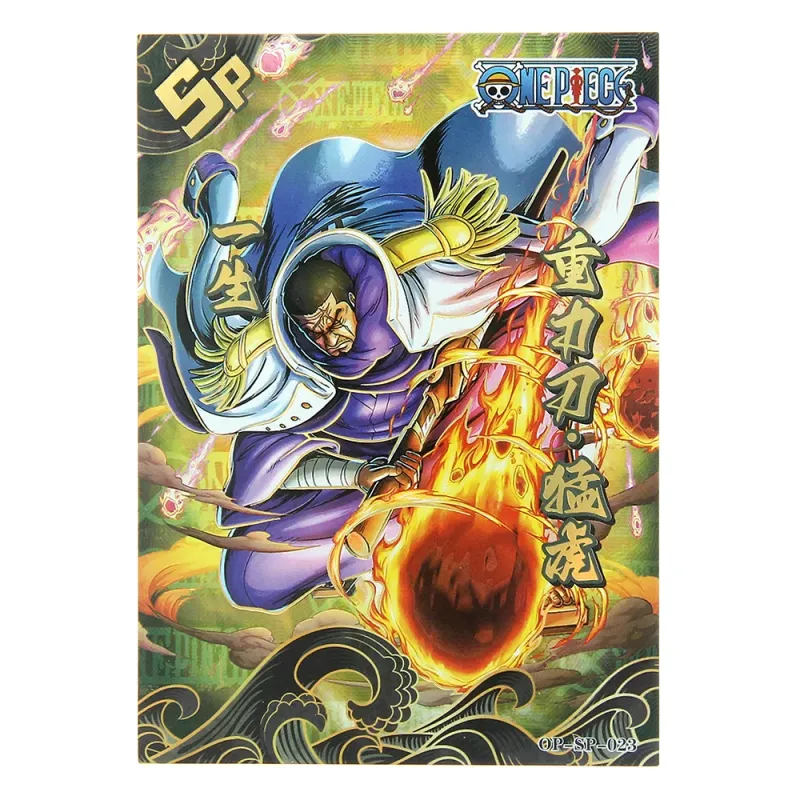One Piece Admiral Issho SP 023 Thick Hit Foiled Trading Card