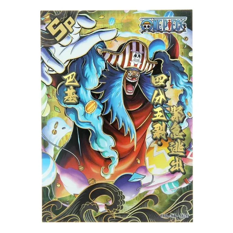 One Piece Buggy The Clown SP 020 Thick Hit Foiled Trading Card