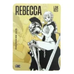 One Piece Rebecca LDR 025 Thick Hit Sketch Trading Card