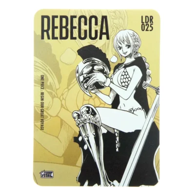 One Piece Rebecca LDR 025 Thick Hit Sketch Trading Card