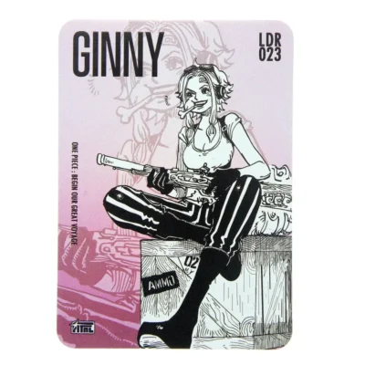 One Piece Ginny LDR 023 Thick Hit Sketch Trading Card