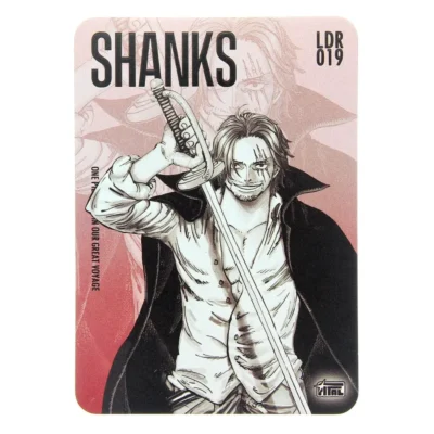 One Piece Shanks LDR 019 Thick Hit Sketch Trading Card