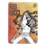One Piece Rob Lucci LDR 017 Thick Hit Sketch Trading Card
