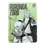One Piece Roronoa Zoro LDR 011 Thick Hit Sketch Trading Card