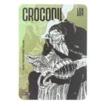 One Piece Crocodile LDR 009 Thick Hit Sketch Trading Card