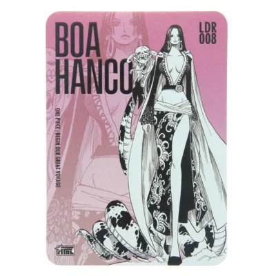 One Piece Boa Hancock LDR 008 Thick Hit Sketch Trading Card