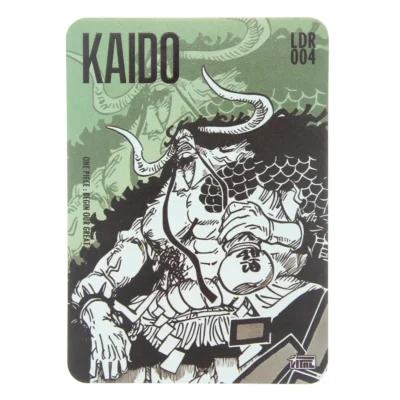 One Piece Kaido LDR 004 Thick Hit Sketch Trading Card