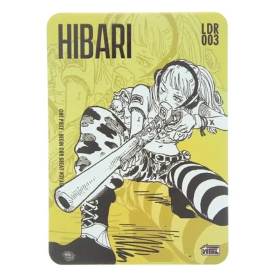 One Piece Hibari LDR 003 Thick Hit Sketch Trading Card Super Rare