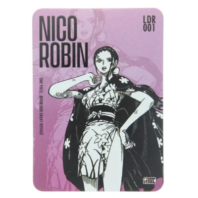 One Piece Nico Robin LDR 001 Thick Hit Sketch Trading Card Super Rare